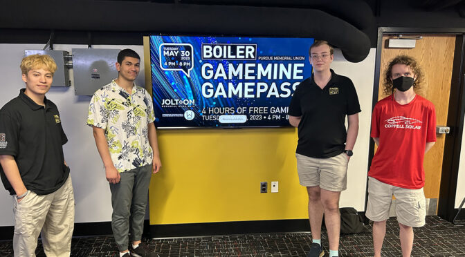 Game RePlay: Purdue Memorial Union Boiler Game Mine Event