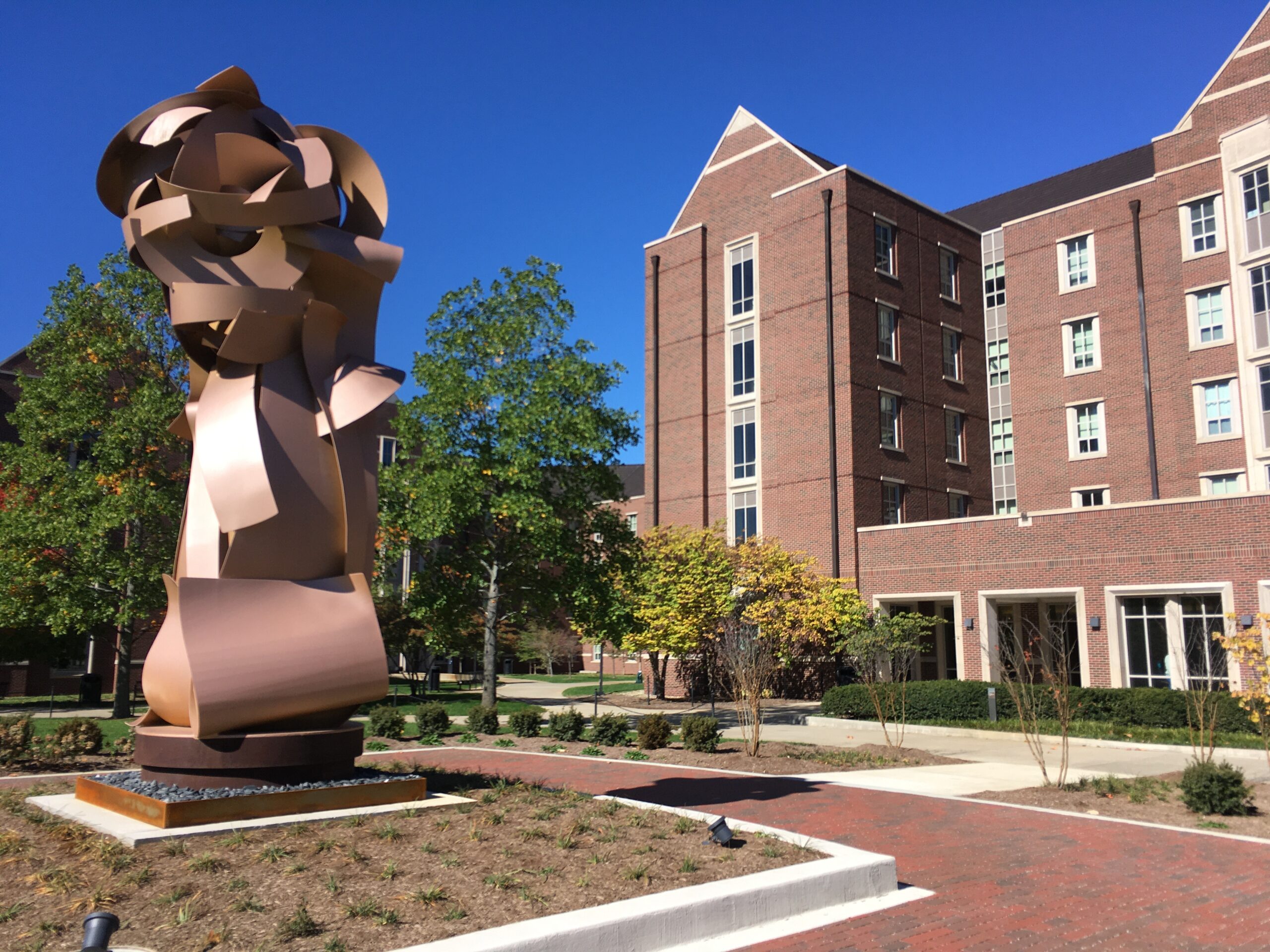 First Street Towers Sculpture Garden - Memorial Trees